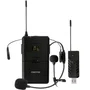Fonestar WI-MIC Micrófono inalámbrico de cabeza y solapa UHF